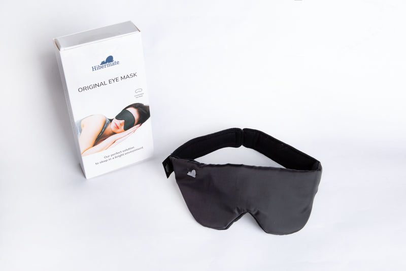 Hibermate Original EYE Mask - perfect sleep mask; blocks out light completely